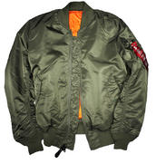 View Item New Alpha Industries MA-1 MA1 MA 1 Jacket SAGE GREEN